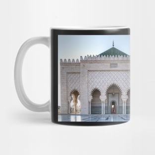 The Mausoleum of Mohammed V in Rabat, Morocco Mug